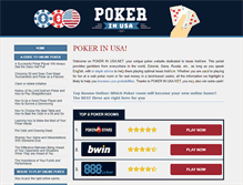 Tablet Screenshot of pokerinusa.net